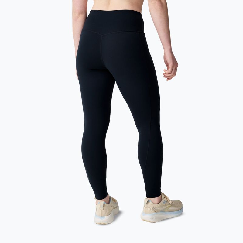 Moteriškos bėgimo tamprės Brooks Chaser 7/8 Tight black 3