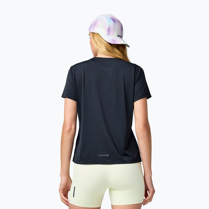 Moteriški bėgimo marškinėliai Brooks Dash Short Sleeve black 2