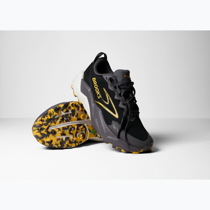 Vyriški bėgimo batai Brooks Caldera 8 black/rabbit/set 8