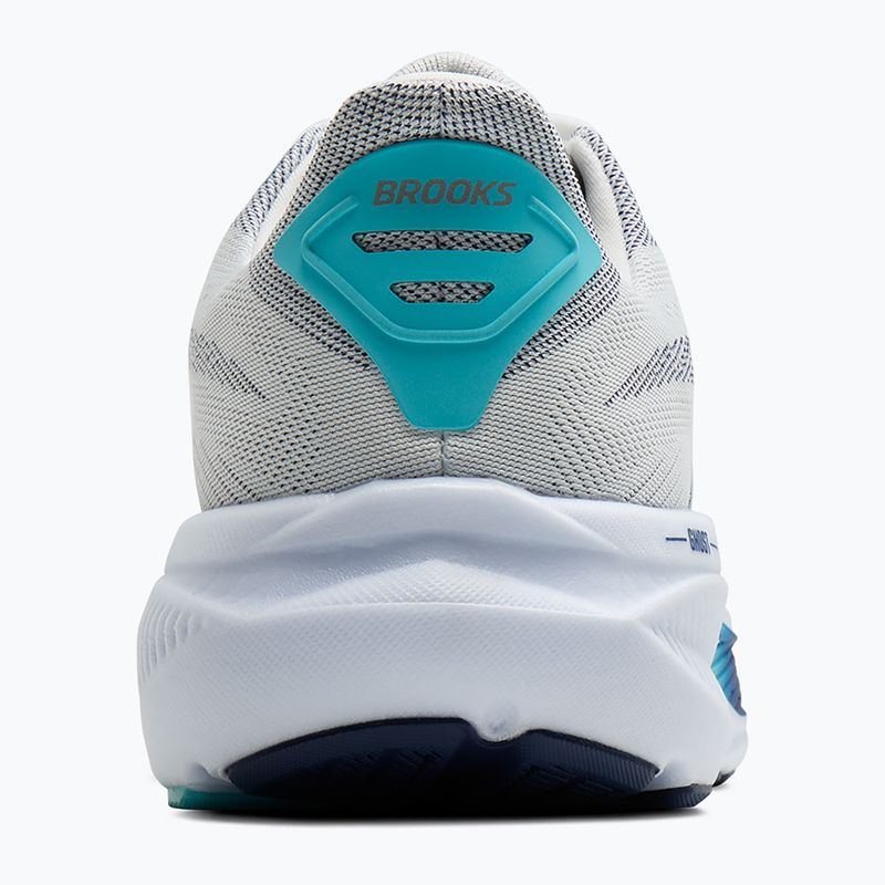 Vyriški bėgimo batai Brooks Ghost 17 white/beacon blue/ipanema 5
