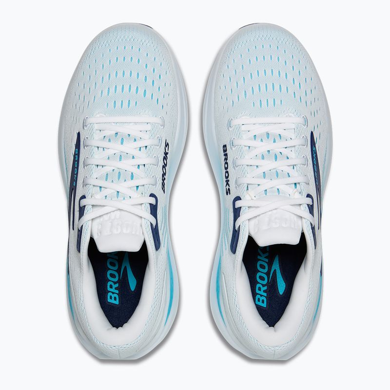 Vyriški bėgimo batai Brooks Ghost Max 3 bright white/beacon blue/teal 7