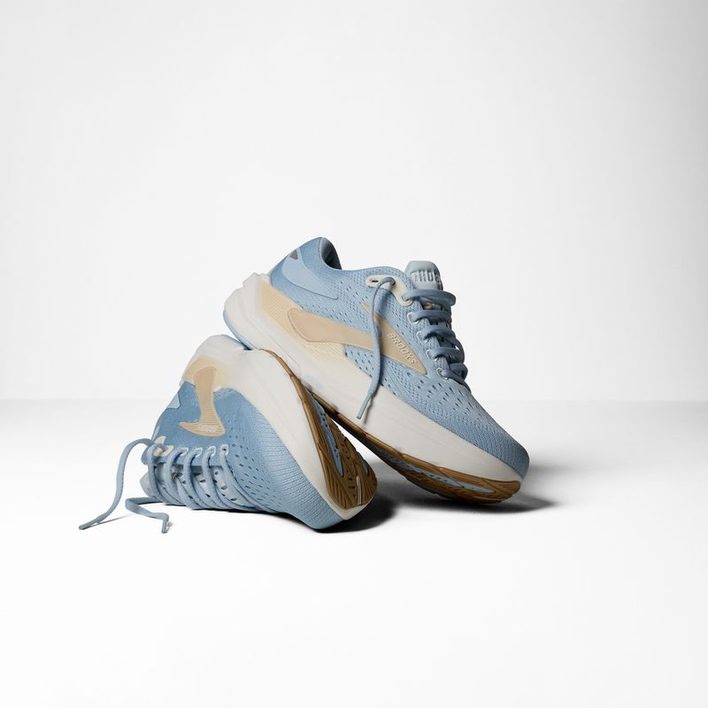 Moteriški bėgimo batai Brooks Ghost Max 3 skyway/coconut/sand 8