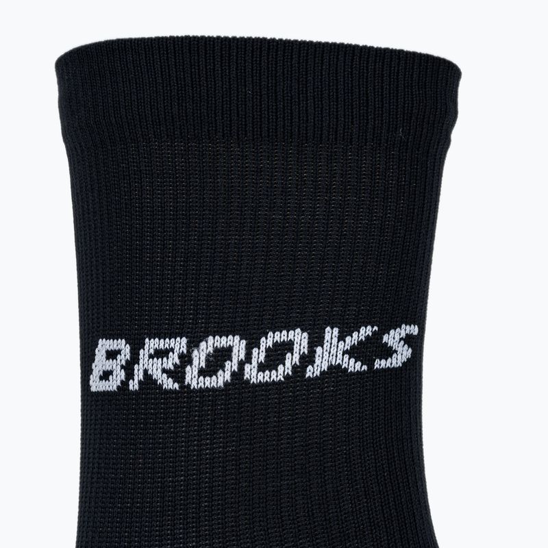 Bėgimo kojinės Brooks Run-In Crew 3-Pack black 3