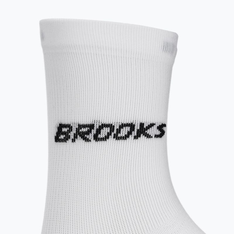 Bėgimo kojinės Brooks Run-In Crew 3-Pack white 3