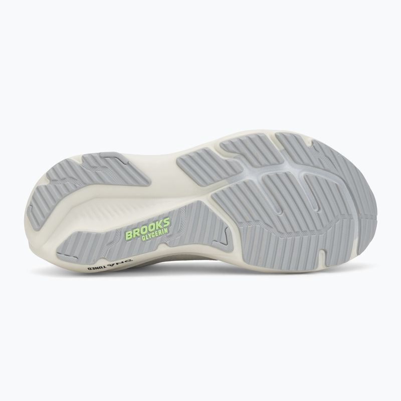 Vyriški bėgimo batai Brooks Glycerin 23 grey/green/black 4
