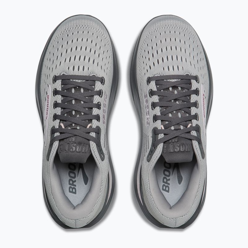 Moteriški bėgimo batai Brooks Ghost Max 3 harbor mist/poppy seed/pink 7