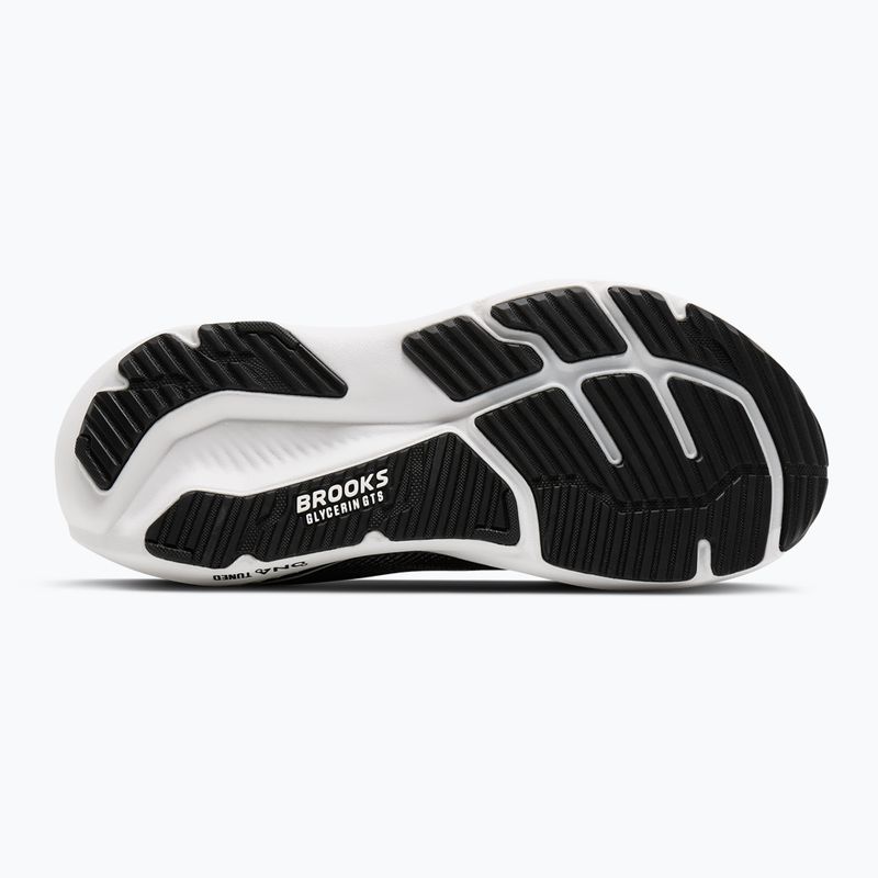 Vyriški bėgimo batai Brooks Glycerin GTS 23 black/grey/white 6