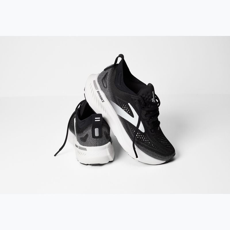 Vyriški bėgimo batai Brooks Glycerin GTS 23 black/grey/white 8