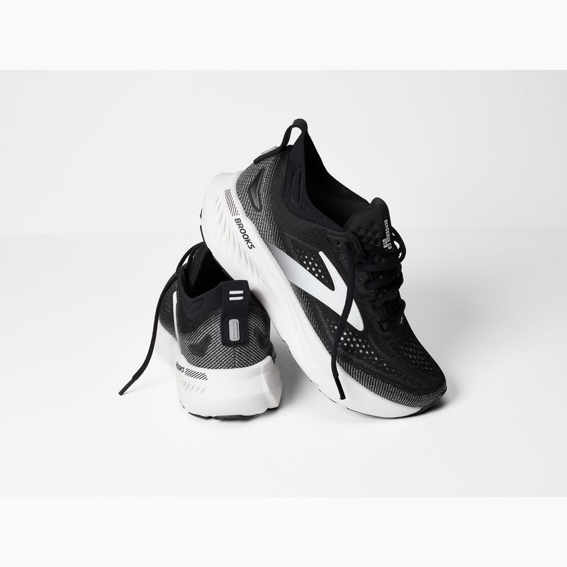 Moteriški bėgimo batai Brooks Glycerin GTS 23 black/grey/white 8