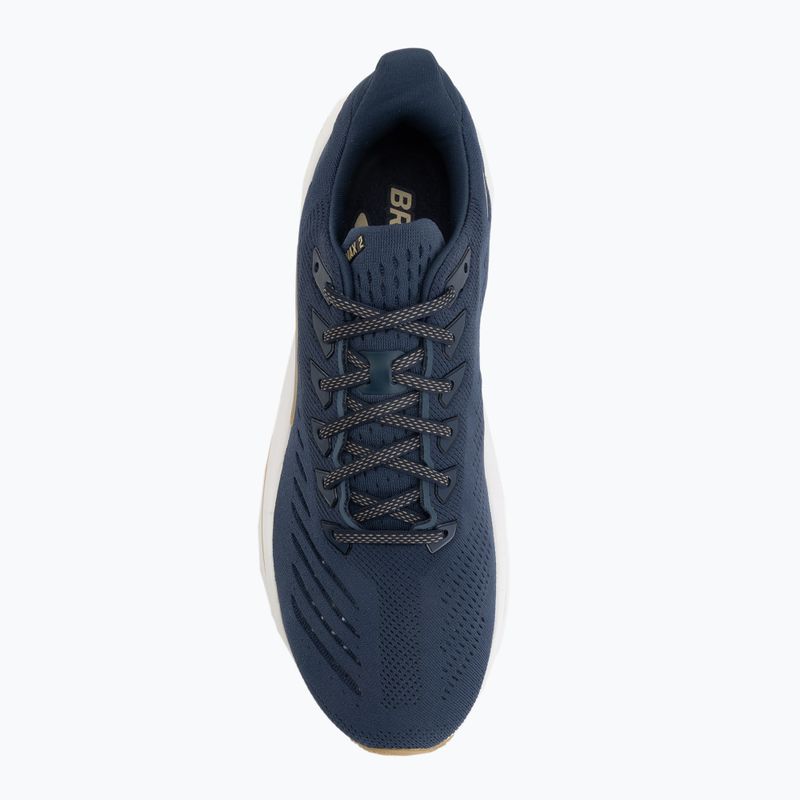 Vyriški bėgimo batai Brooks Glycerin Max 2 spellbound/starfish/white 5