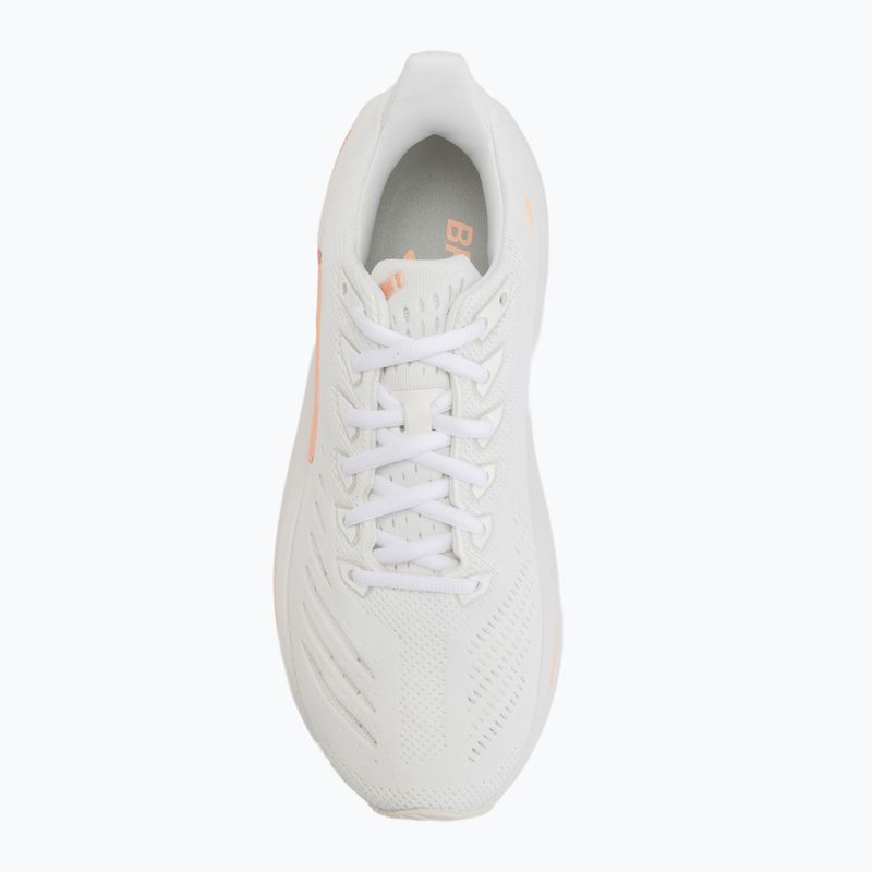 Moteriški bėgimo batai Brooks Glycerin Max 2 white/coral/peach 5