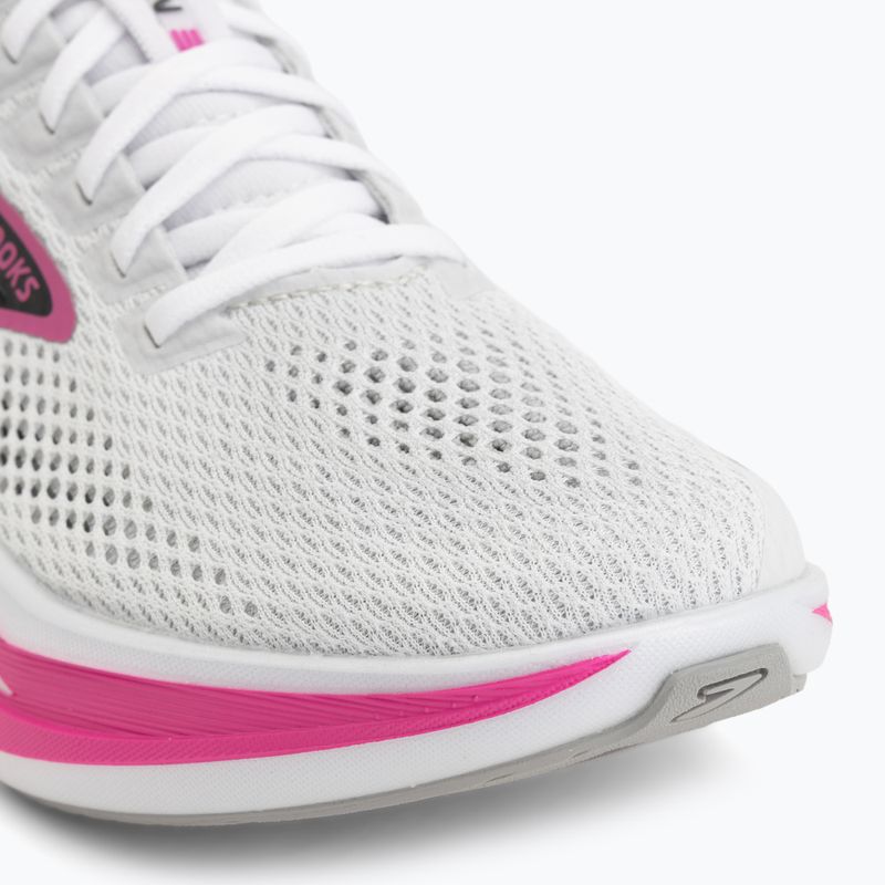 Moteriški bėgimo batai Brooks Hyperion 3 white/luminary/cyber pink 7