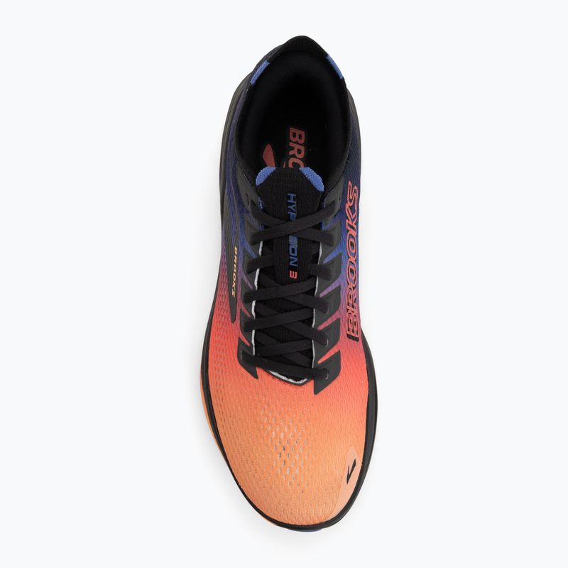 Vyriški bėgimo batai Brooks Hyperion 3 blue/coral/papaya 5