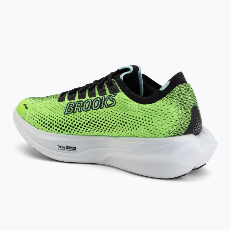 Vyriški bėgimo batai Brooks Hyperion 3 green gecko/black/blue 3
