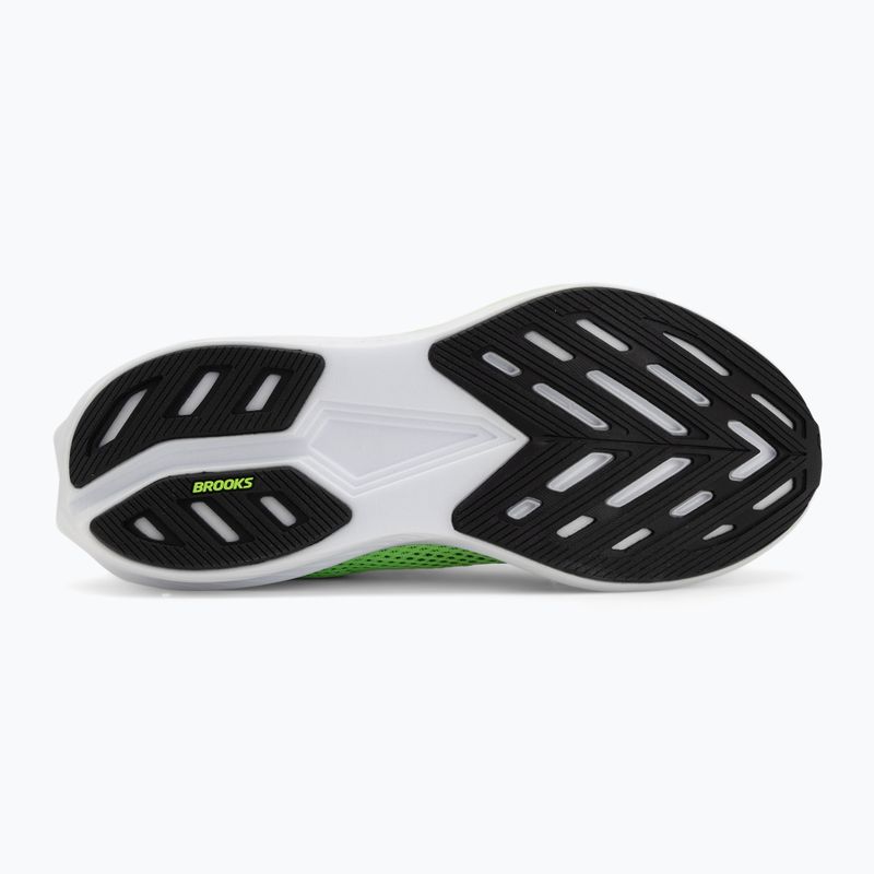 Vyriški bėgimo batai Brooks Hyperion 3 green gecko/black/blue 4