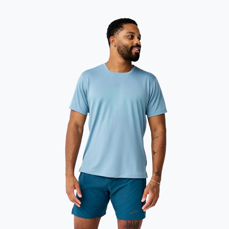 Vyriški bėgimo marškinėliai Brooks Dash Short Sleeve blue