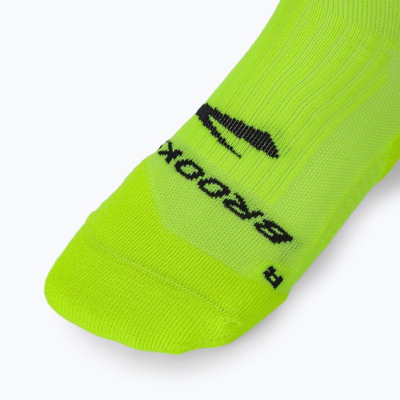Bėgimo kojinės Brooks Ghost Crew yellow 4