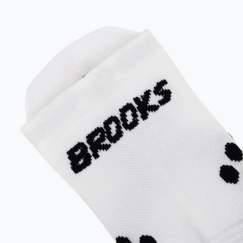 Bėgimo kojinės Brooks Glycerin Sensory Quarter white 3