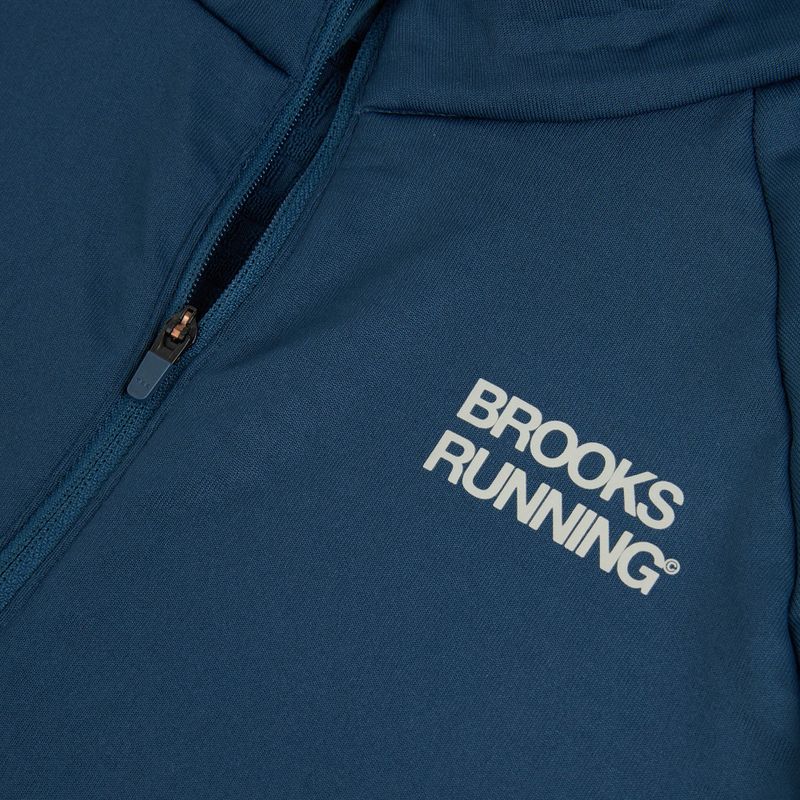Vyriškas bėgimo džemperis Brooks Thermal Reflective 1/2 Zip blue 3