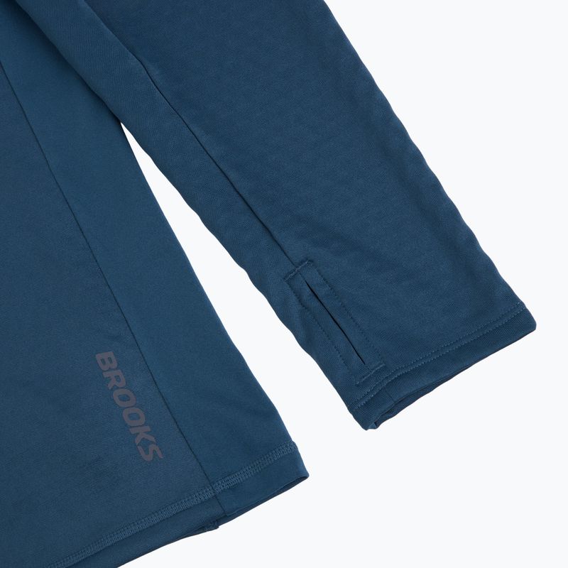 Vyriškas bėgimo džemperis Brooks Thermal Reflective 1/2 Zip blue 4