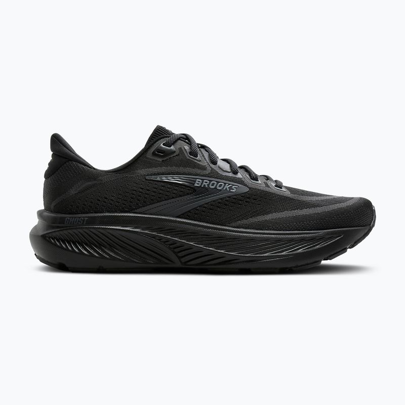 Vyriški bėgimo batai Brooks Ghost 18 black/black/ebony 2
