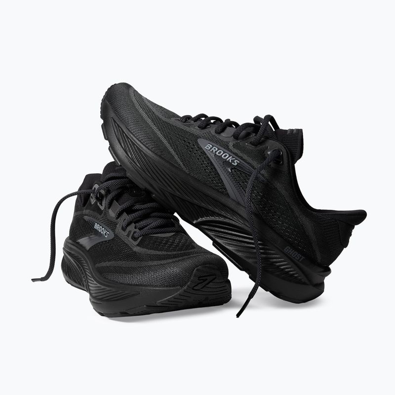 Vyriški bėgimo batai Brooks Ghost 18 black/black/ebony 6
