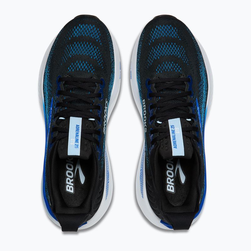 Vyriški bėgimo batai Brooks Adrenaline GTS 25 black/blue/nantucket breeze 5
