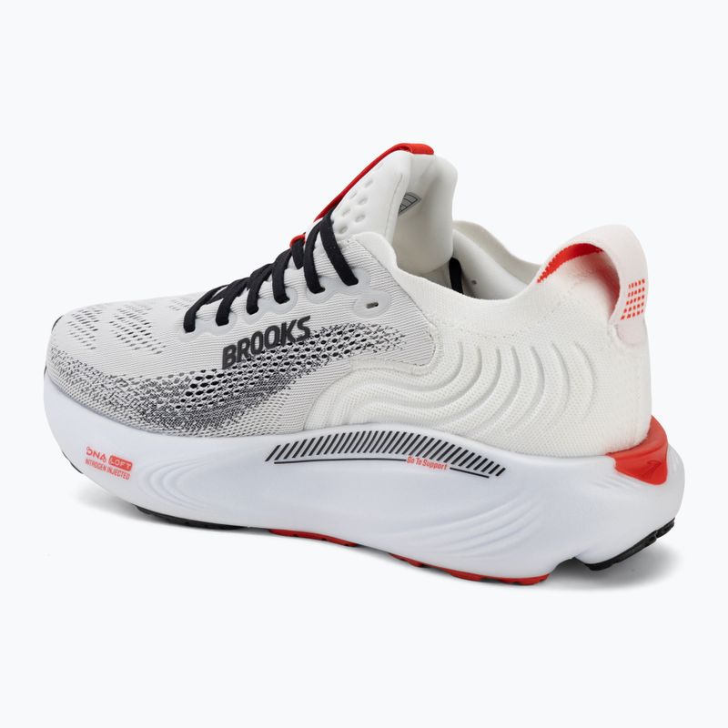 Vyriški bėgimo batai Brooks Adrenaline GTS 25 white/black/red 3
