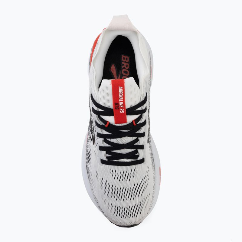Vyriški bėgimo batai Brooks Adrenaline GTS 25 white/black/red 5