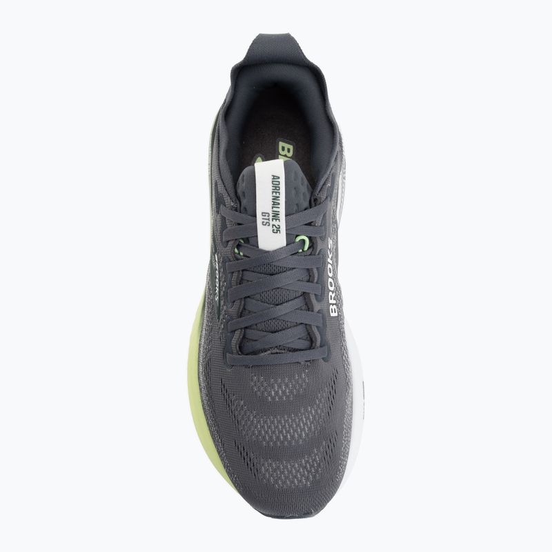 Vyriški bėgimo batai Brooks Adrenaline GTS 25 grey/paradise green/spruce 5