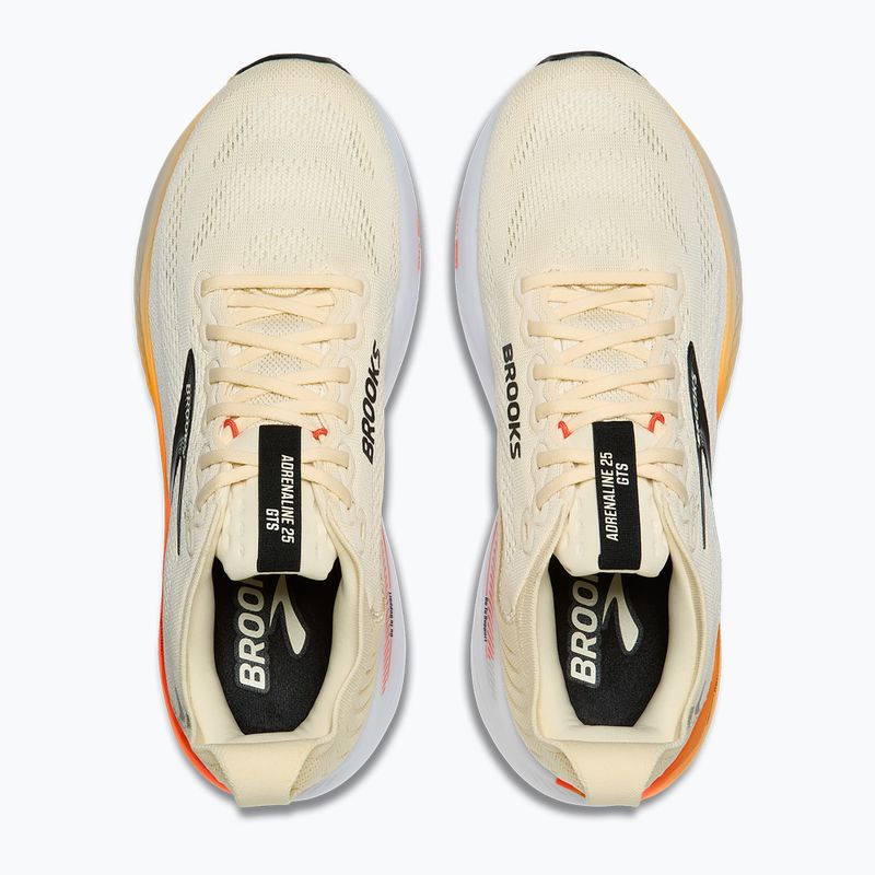 Vyriški bėgimo batai Brooks Adrenaline GTS 25 rutabaga/tigerlily/orange 5