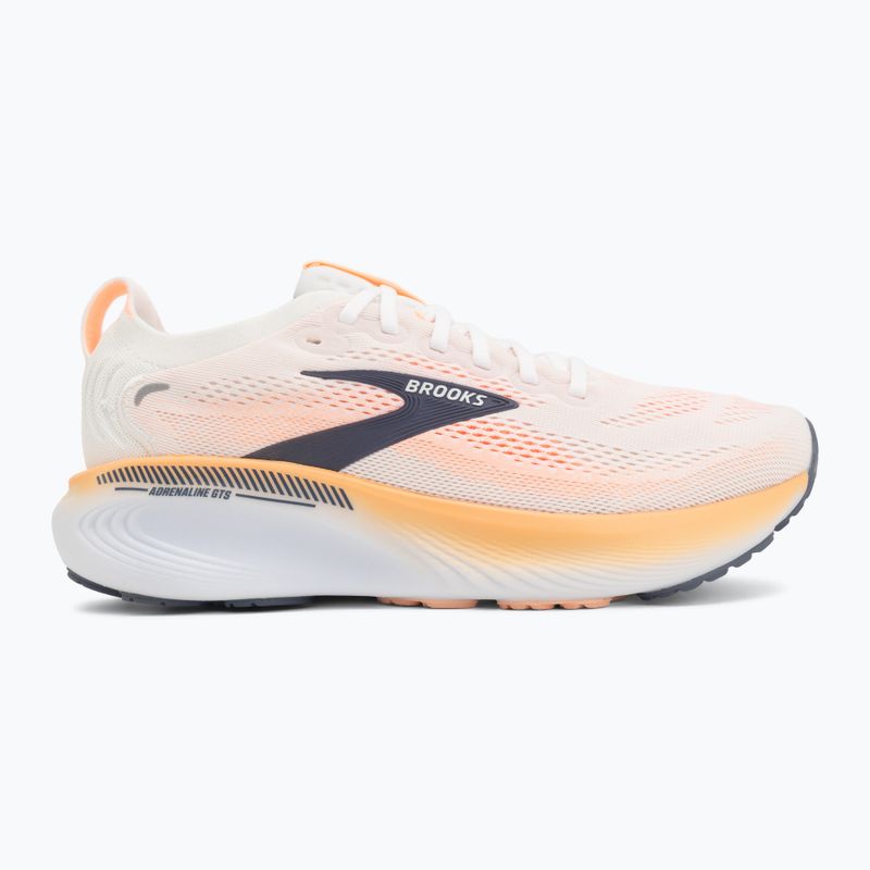 Moteriški bėgimo batai Brooks Adrenaline GTS 25 oyster mushroom/peach/grape 2