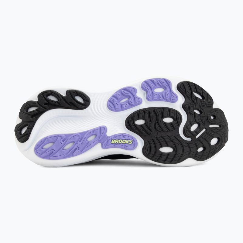 Moteriški bėgimo batai Brooks Adrenaline GTS 25 black/blackened pearl/purple 4