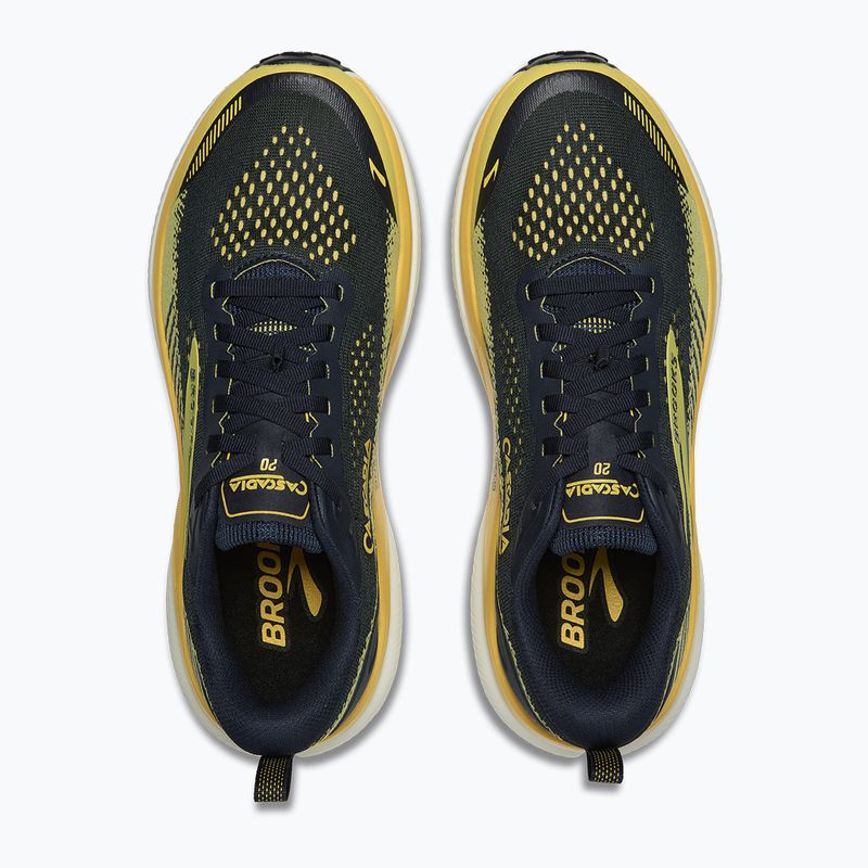 Vyriški bėgimo batai Brooks Cascadia 20 navy/nightlife/grey 4
