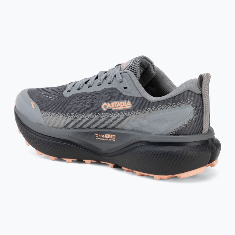 Moteriški bėgimo batai Brooks Cascadia 20 grey/grey/peach 3