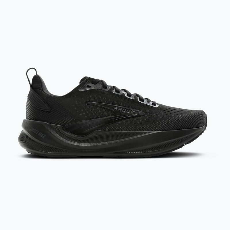 Vyriški bėgimo batai Brooks Ghost Max 4 black/black/ebony 2