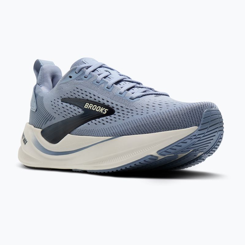 Vyriški bėgimo batai Brooks Ghost Max 4 blue/navy/coconut