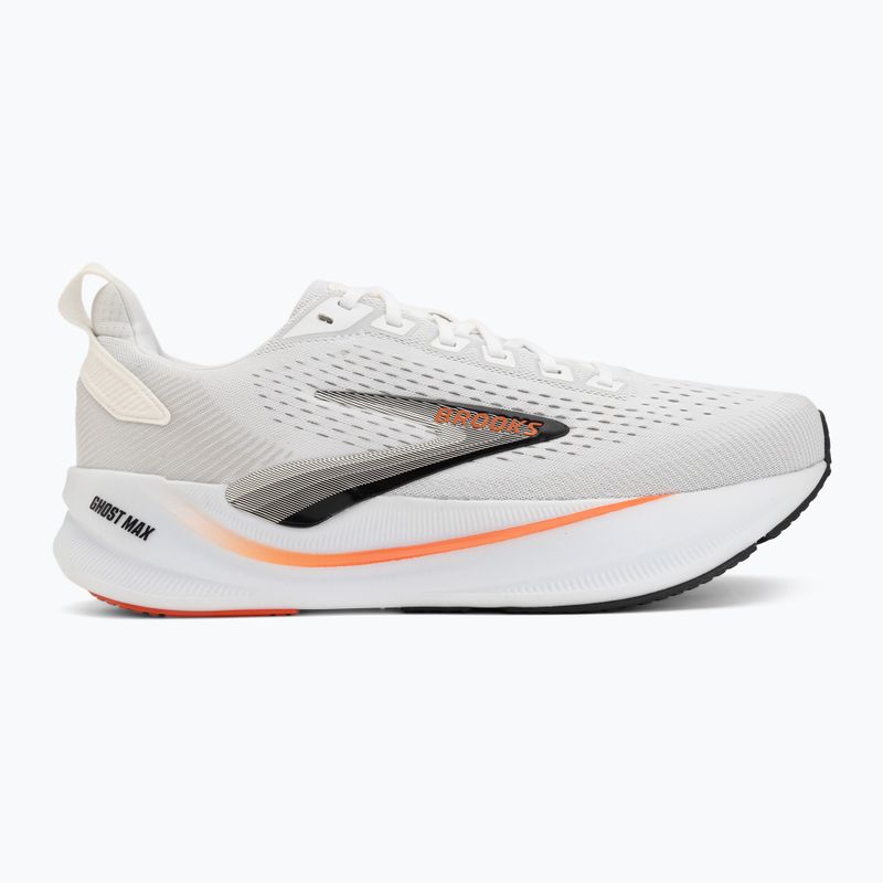 Vyriški bėgimo batai Brooks Ghost Max 4 white/red/black 2