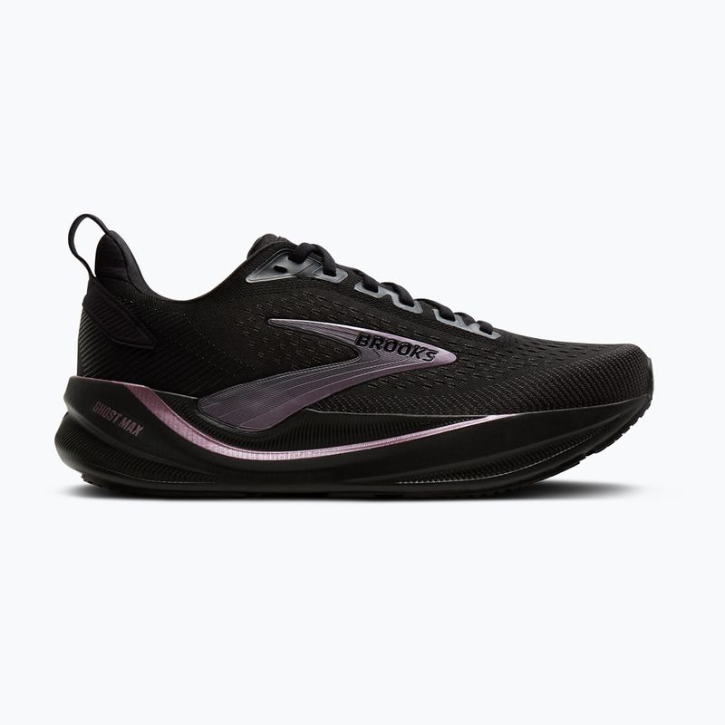 Moteriški bėgimo batai Brooks Ghost Max 4 black/black/rose gold 2