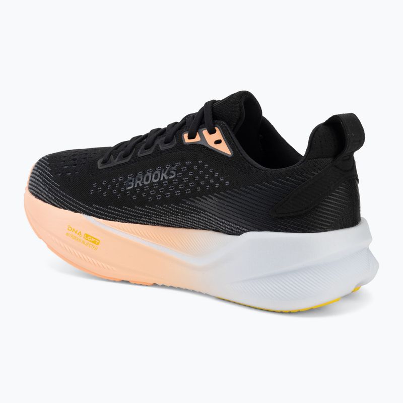 Moteriški bėgimo batai Brooks Ghost Max 4 black/folkstone/cyber peach 3