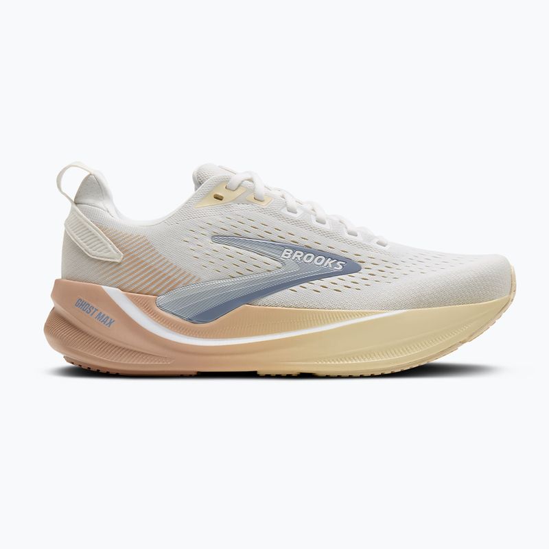 Moteriški bėgimo batai Brooks Ghost Max 4 white/rose/rutabaga 2