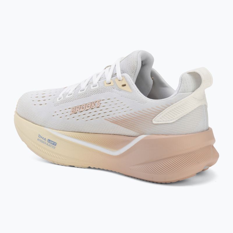 Moteriški bėgimo batai Brooks Ghost Max 4 white/rose/rutabaga 3