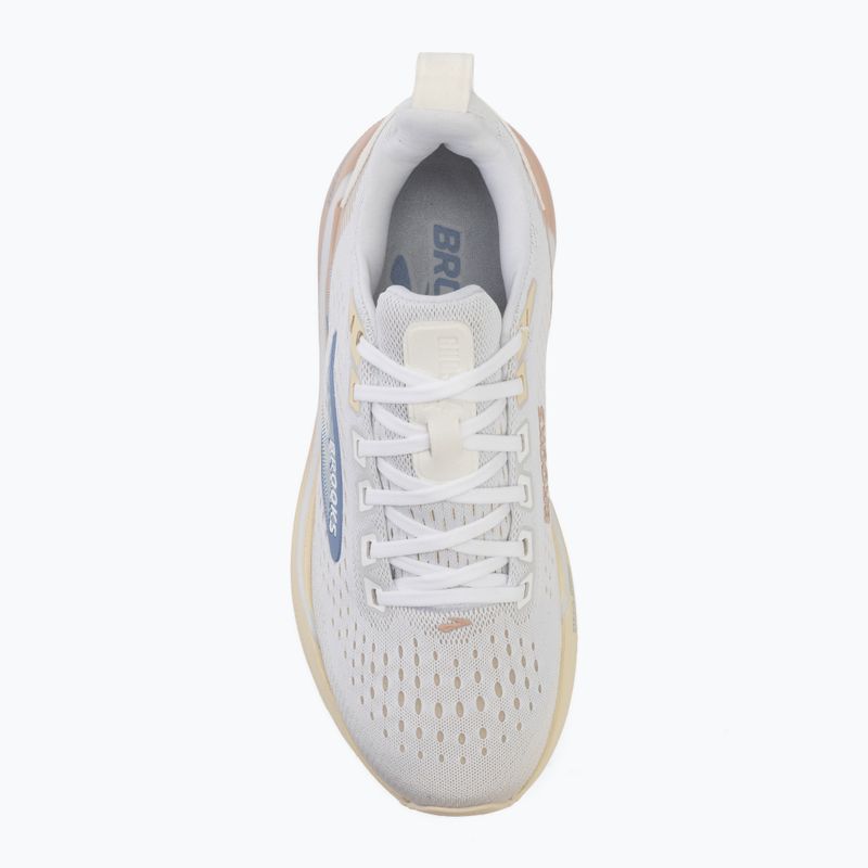 Moteriški bėgimo batai Brooks Ghost Max 4 white/rose/rutabaga 5