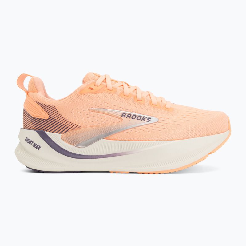 Moteriški bėgimo batai Brooks Ghost Max 4 cyber peach/grape/bluewash 2