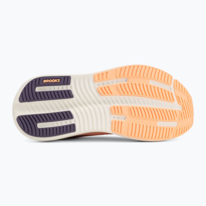 Moteriški bėgimo batai Brooks Ghost Max 4 cyber peach/grape/bluewash 4
