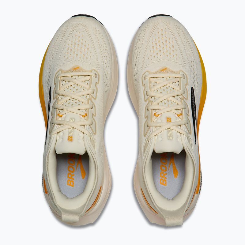 Vyriški bėgimo batai Brooks Glycerin 23 arctic wolf/angora/orange 5