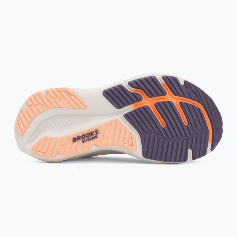 Moteriški bėgimo batai Brooks Glycerin 23 white/mulled grape/clear 4