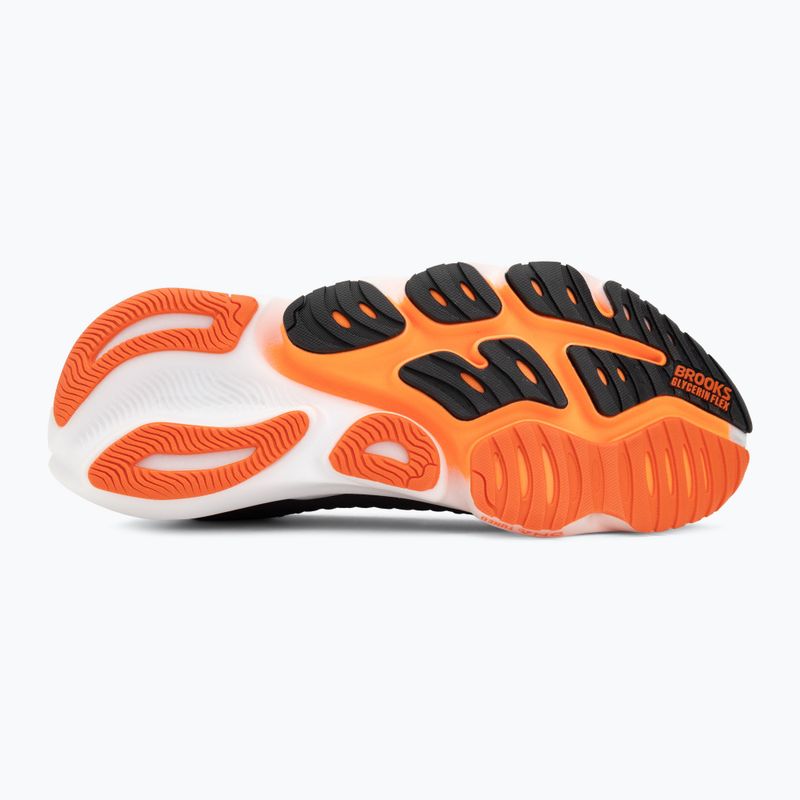 Vyriški bėgimo batai Brooks Glycerin Flex black/orange 4