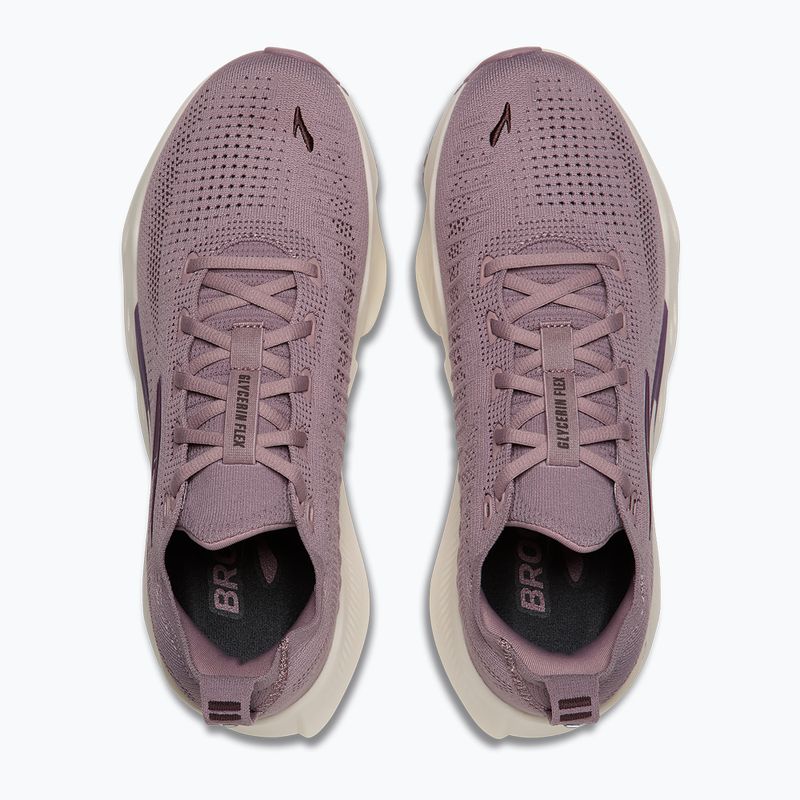 Moteriški bėgimo batai Brooks Glycerin Flex rose/raisin/metallic 5