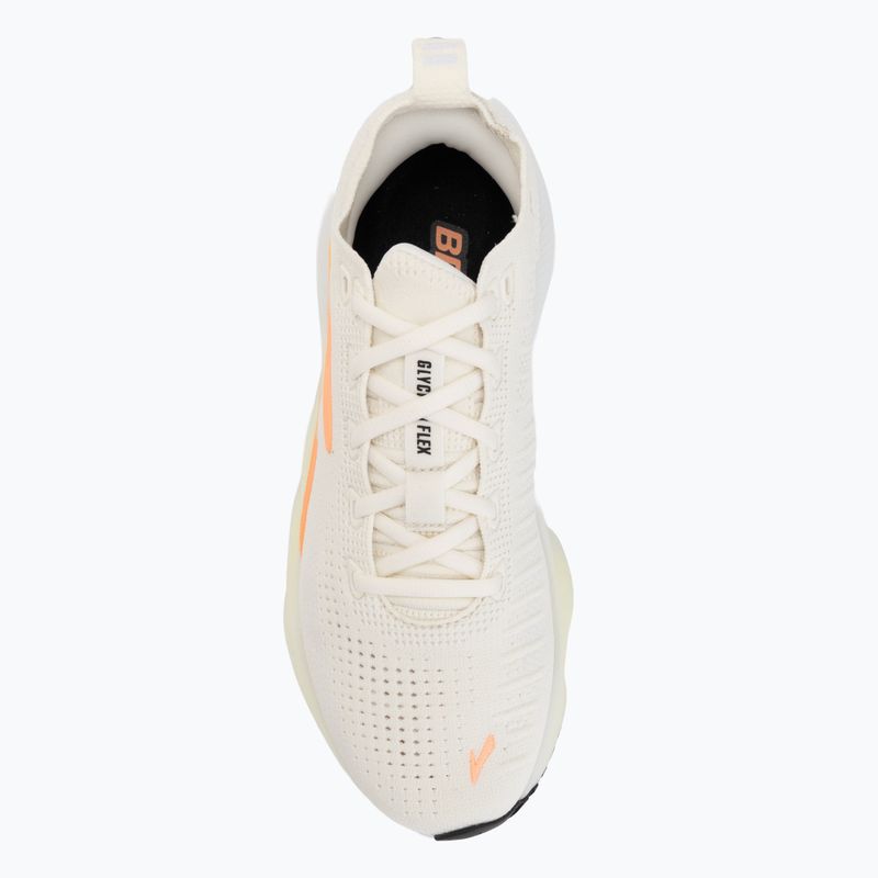 Moteriški bėgimo batai Brooks Glycerin Flex white/peach/nightlife 5
